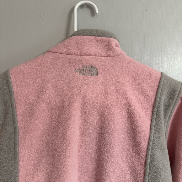 The North Face Pink and Gray Fleece Jacket Size Large - Picture 5 of 9